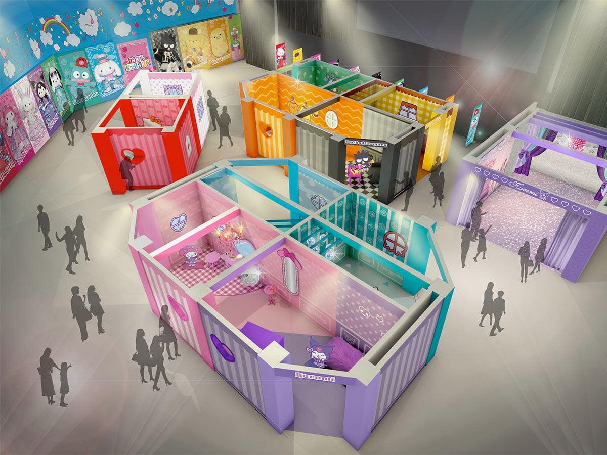 「カラフルピューロランドハウス」推し色キャラルーム