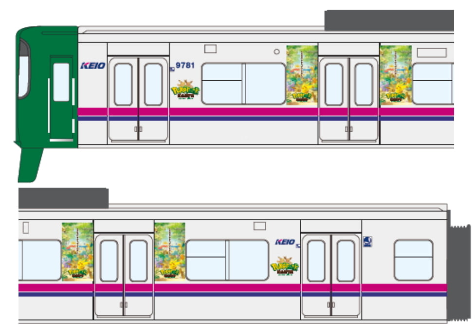 ピカチュウ＆イーブイが走る！ラッピングトレインも運行