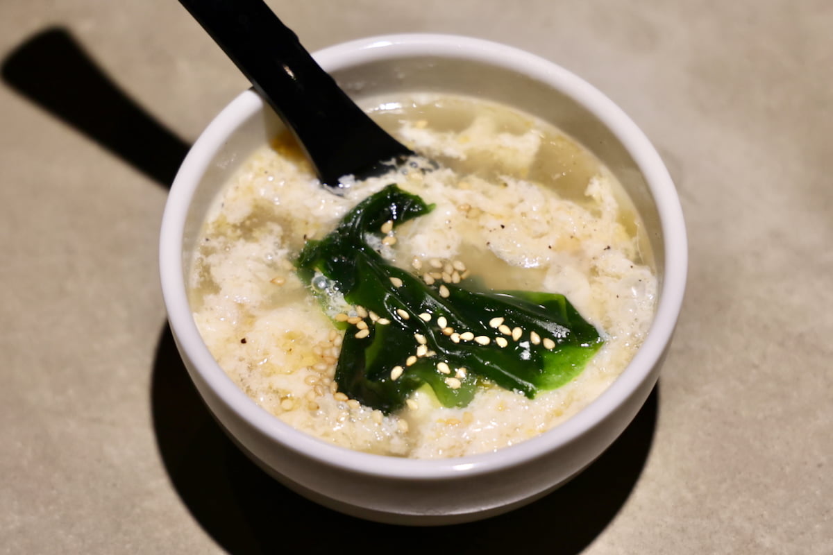 スープが付いてきます