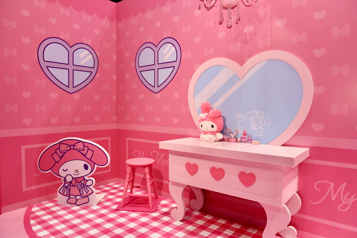 「推し色キャラルーム」が楽しめる「カラフルピューロランドハウス」マイメロディ