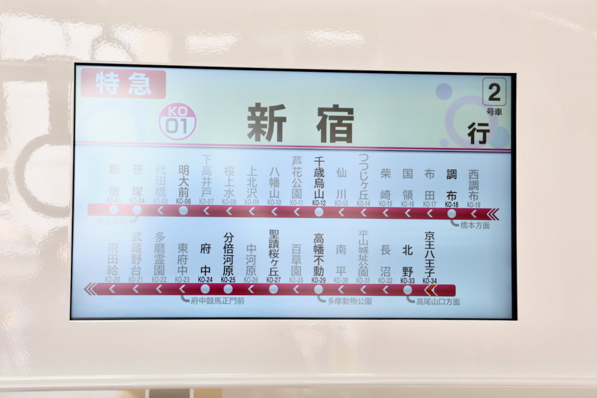 液晶画面もくっきりと見やすい！