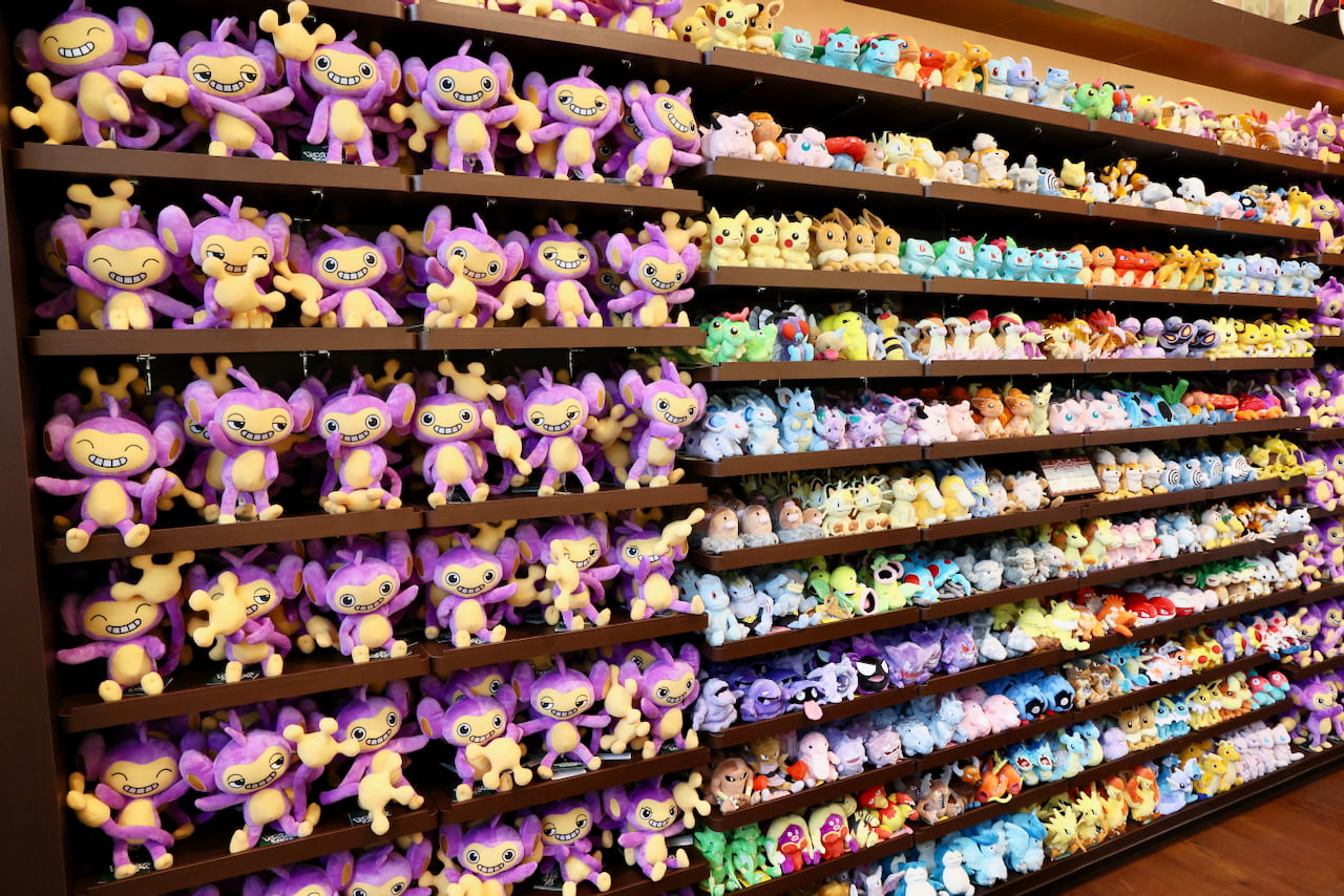 ポケモンだいすきショップ オリジナルグッズ　ポケモンぬいぐるみ