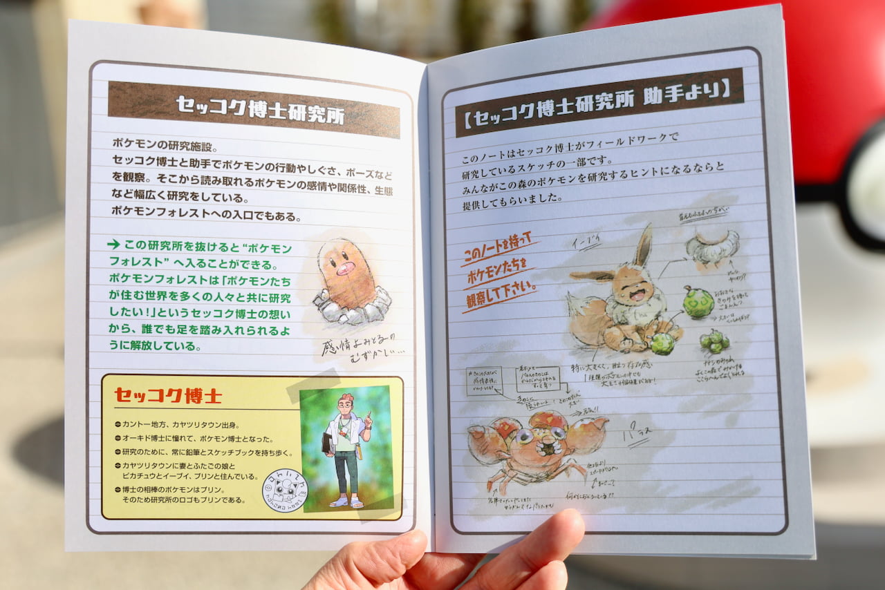 ポケモンフォレスト「研究ノート」