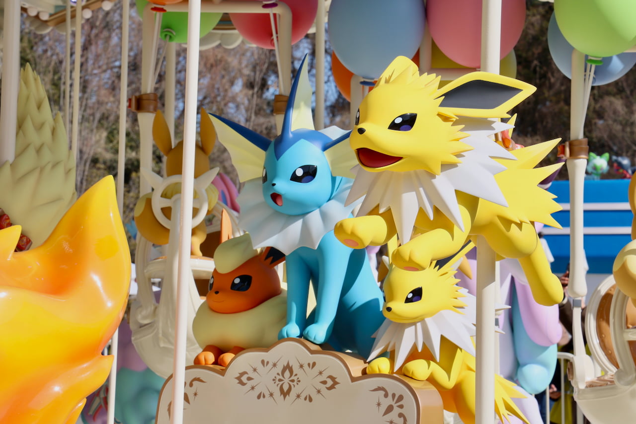 ブイブイヴォヤージュ サンダース、シャワーズ、ブースター