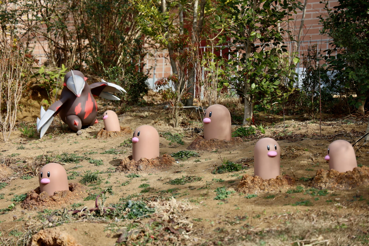 ディグダやドリュウズ