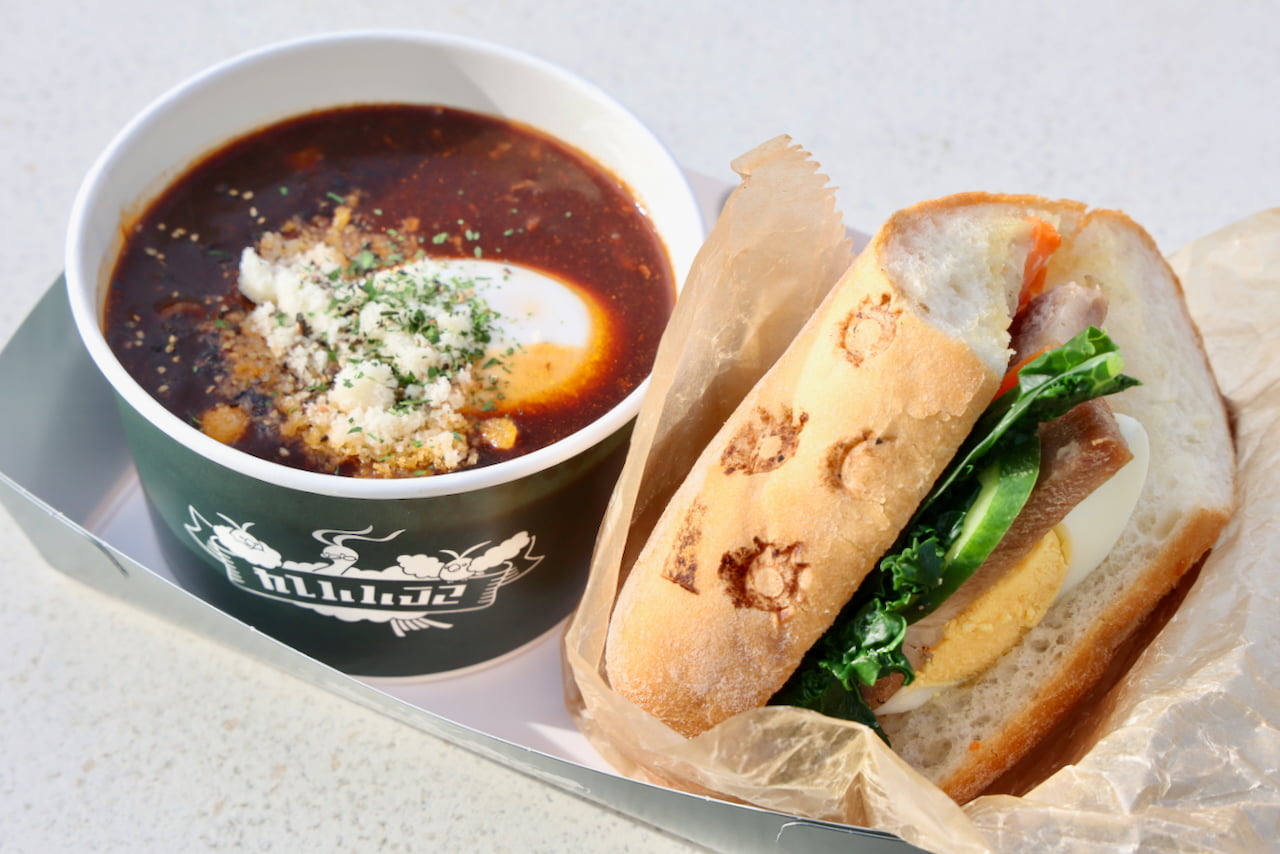 スープセット(デミグラススープをチョイス)