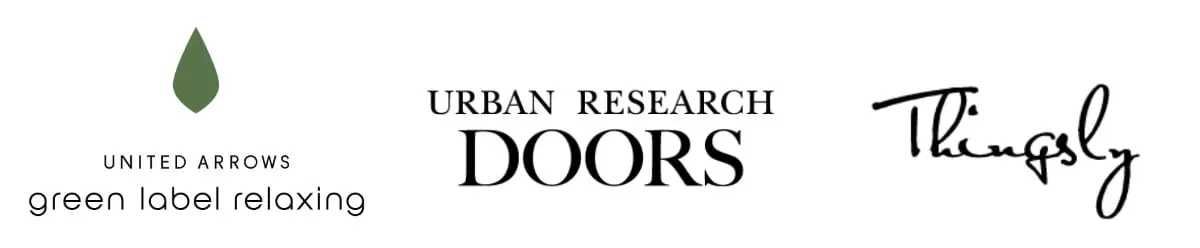 UNITED ARROWS green label relaxing(ファッション)
URBAN RESEARCH DOORS(ファッション・リビング雑貨)
Thingsly(アクセサリー)