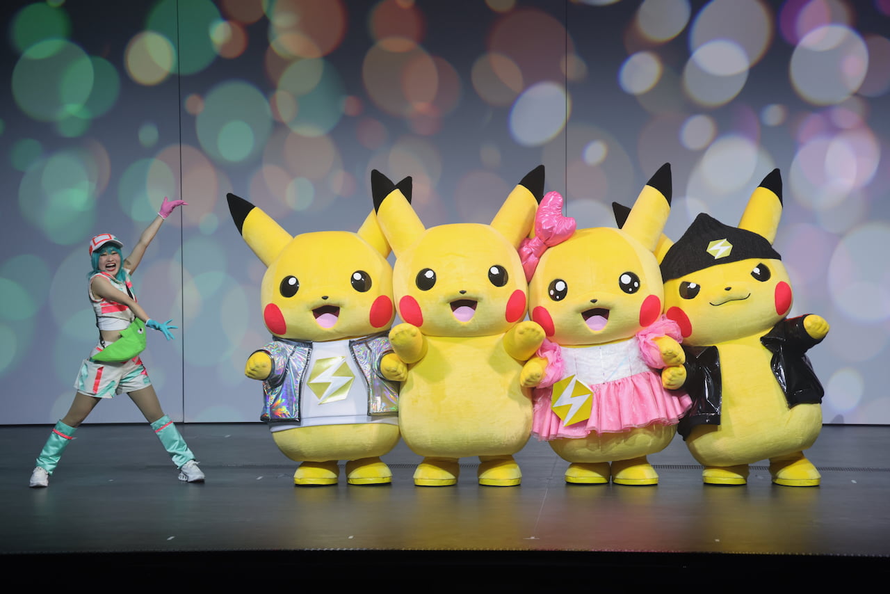 ピカピカスパークスPhoto by 前川貴行（ポケパーク カントー提供）