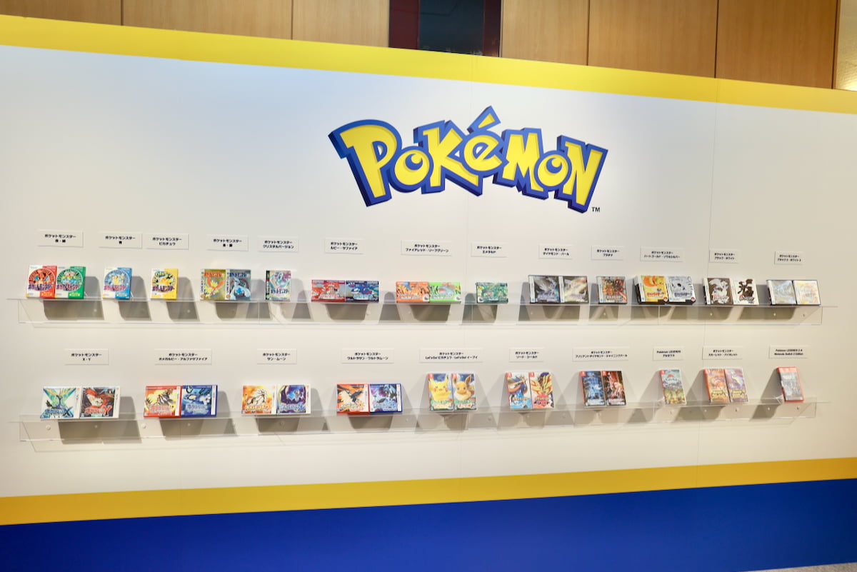 会場では「ポケモン30周年」特別展示も