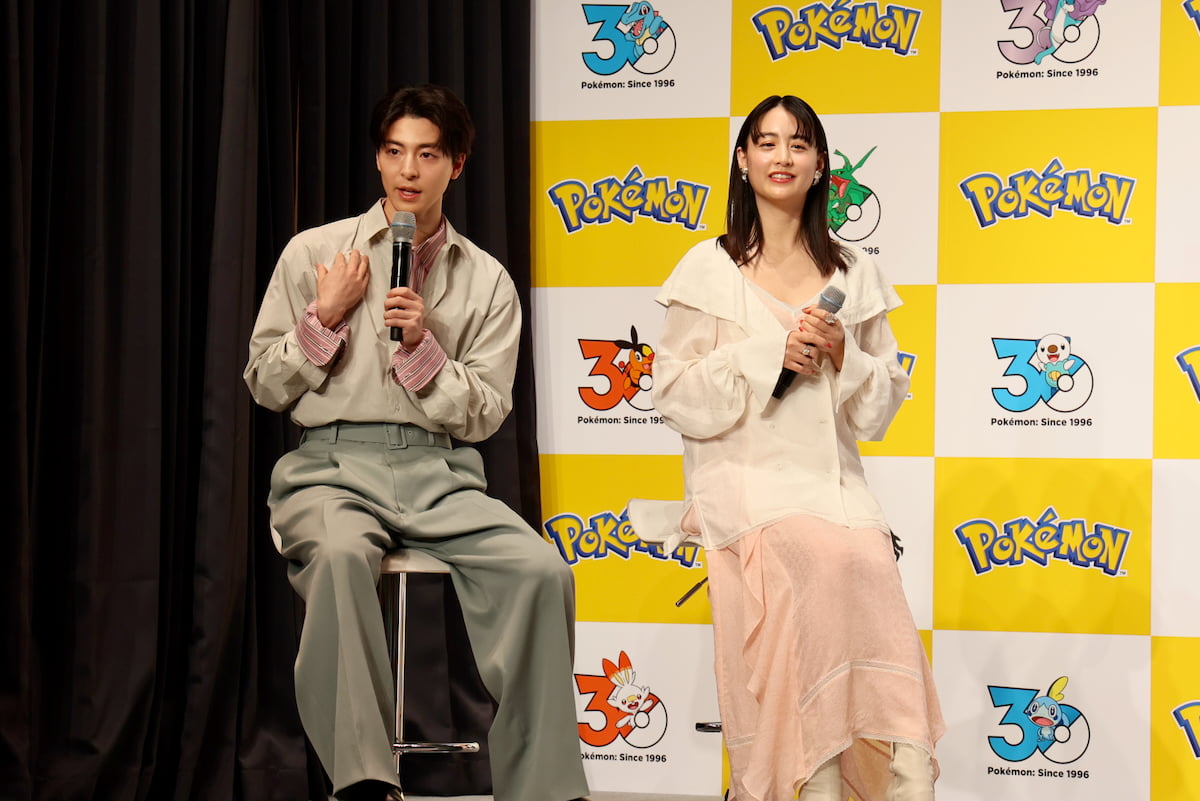 高杉真宙さんと山本美月さん