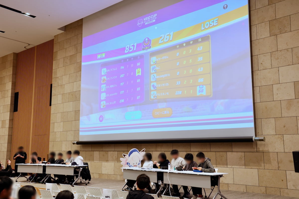 小中学生が主役の「KEIO CUP ジュニアトーナメント」も同時開催