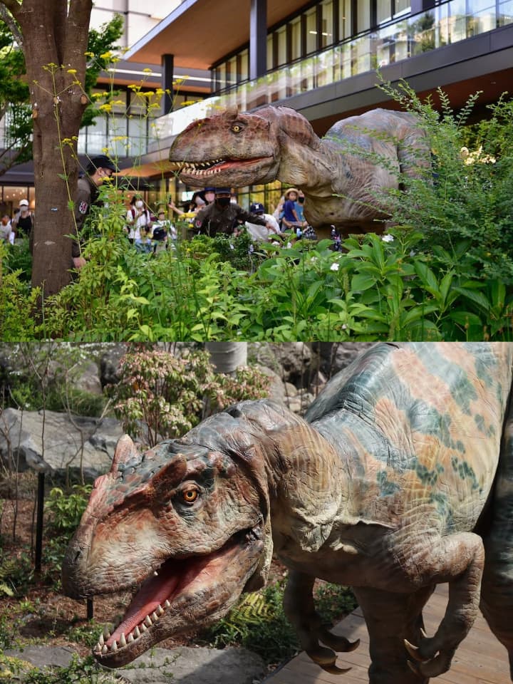 立川グリーンスプリングスに恐竜出没？恐竜グリーティングイベント3/6(金)から開催