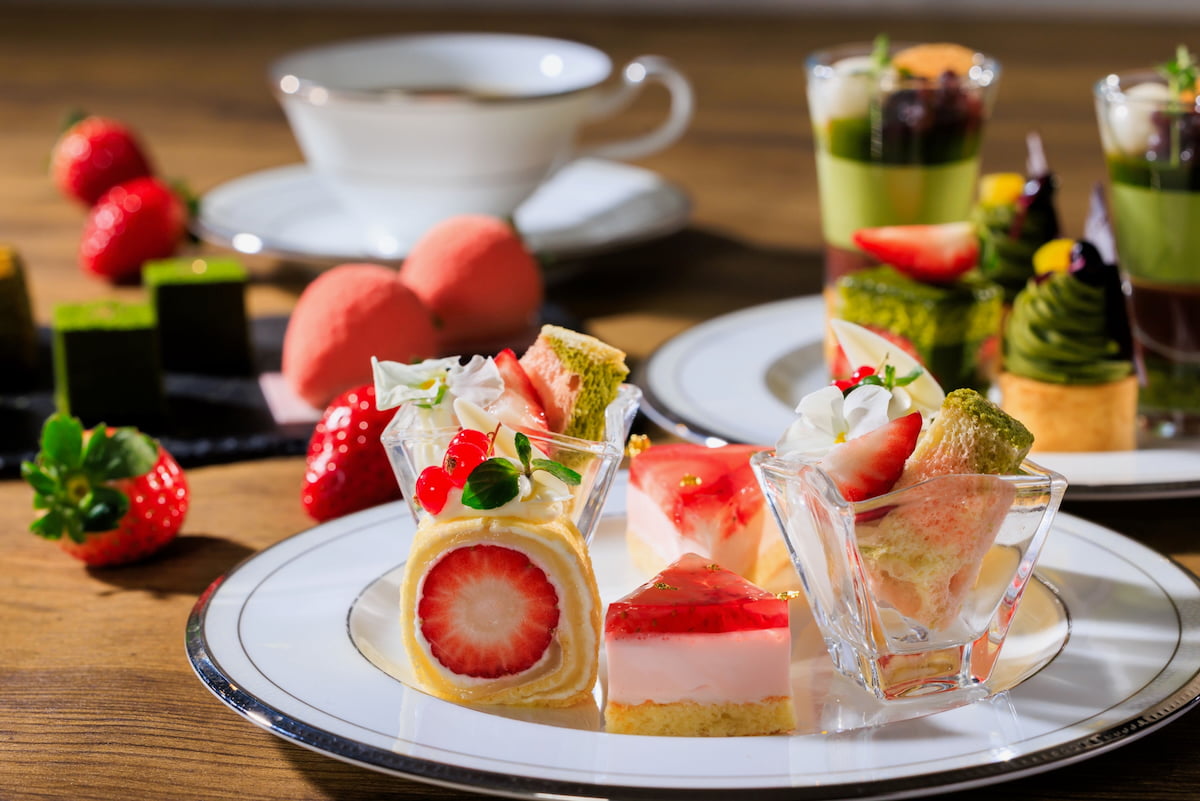 ホテル日航立川 東京で平日限定「苺と抹茶のアフタヌーンティー」が3/9(月)からスタート！