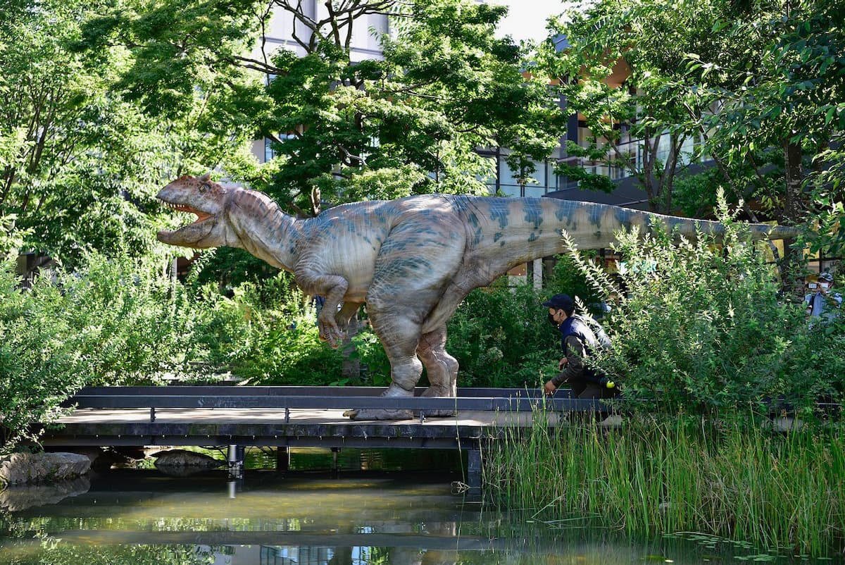 立川グリーンスプリングスに恐竜出没？恐竜グリーティングイベント3/6(金)から開催