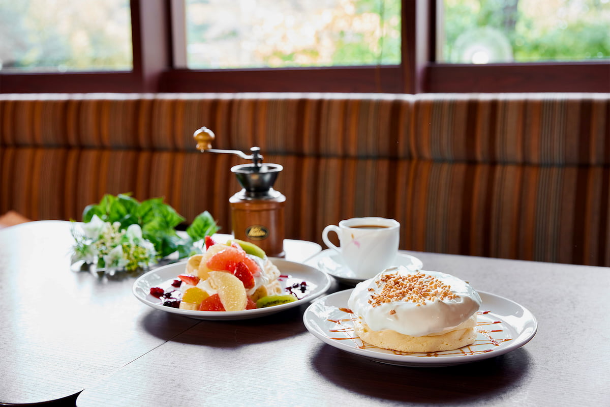 高倉町珈琲 多摩境店が2/20(金)朝7時グランドオープン!座席数106席の新店舗 人気の「特製クリームのリコッタパンケーキ」と「フルーツパンケーキ」