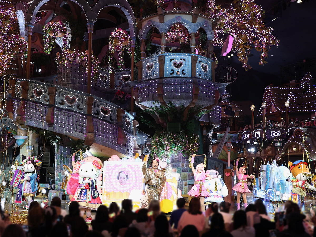 松平健さんがサンリオピューロランドに初登場して「マツケンサンバⅡ」を披露！当日の様子が公開されました