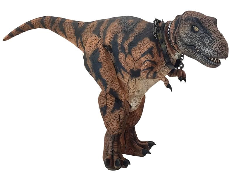 ティラノサウルスが園内を襲来!?