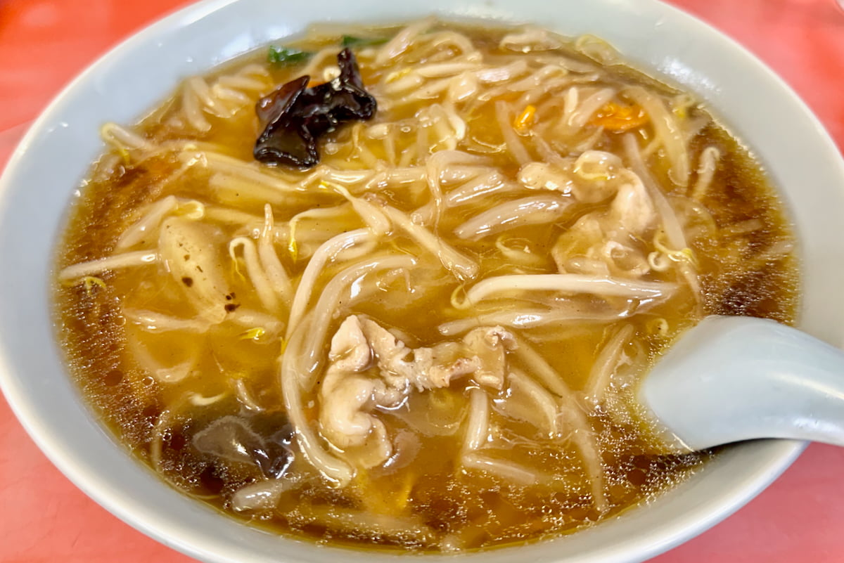 麺類人気No.1の「もやしソバ」