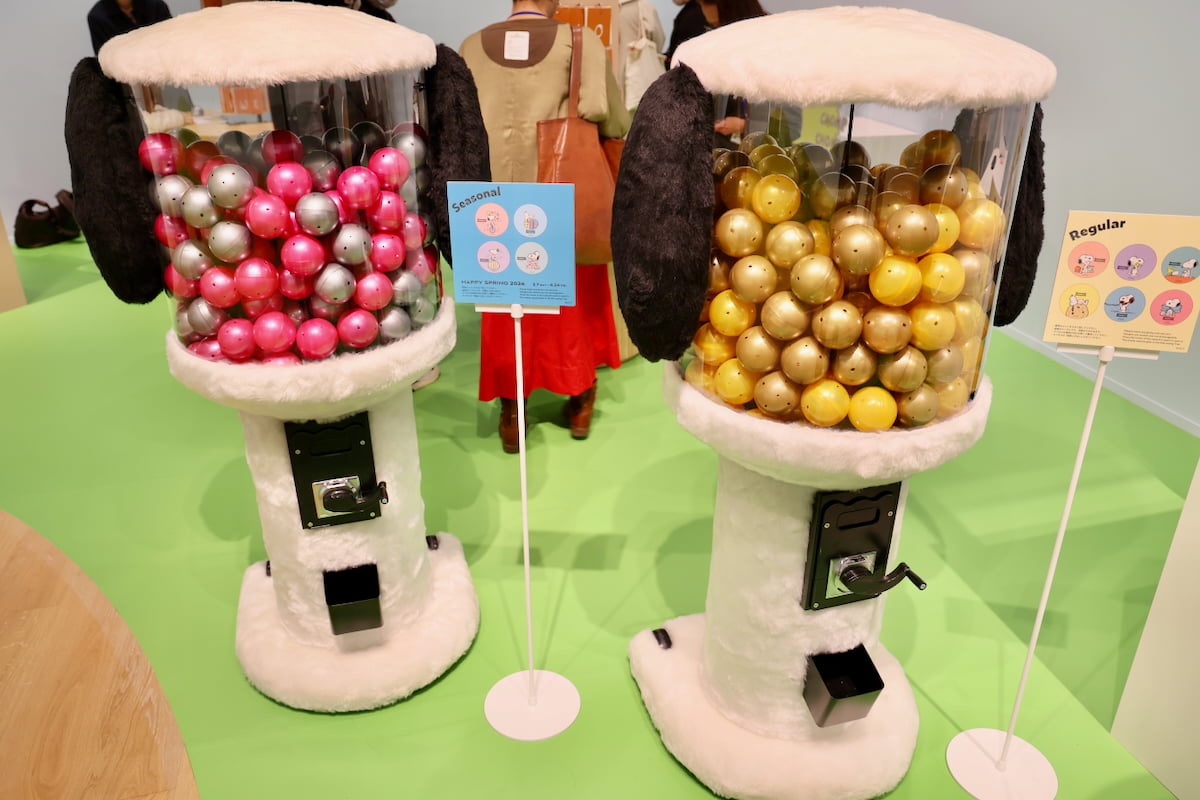 スヌーピー缶バッジのワークショップを体験