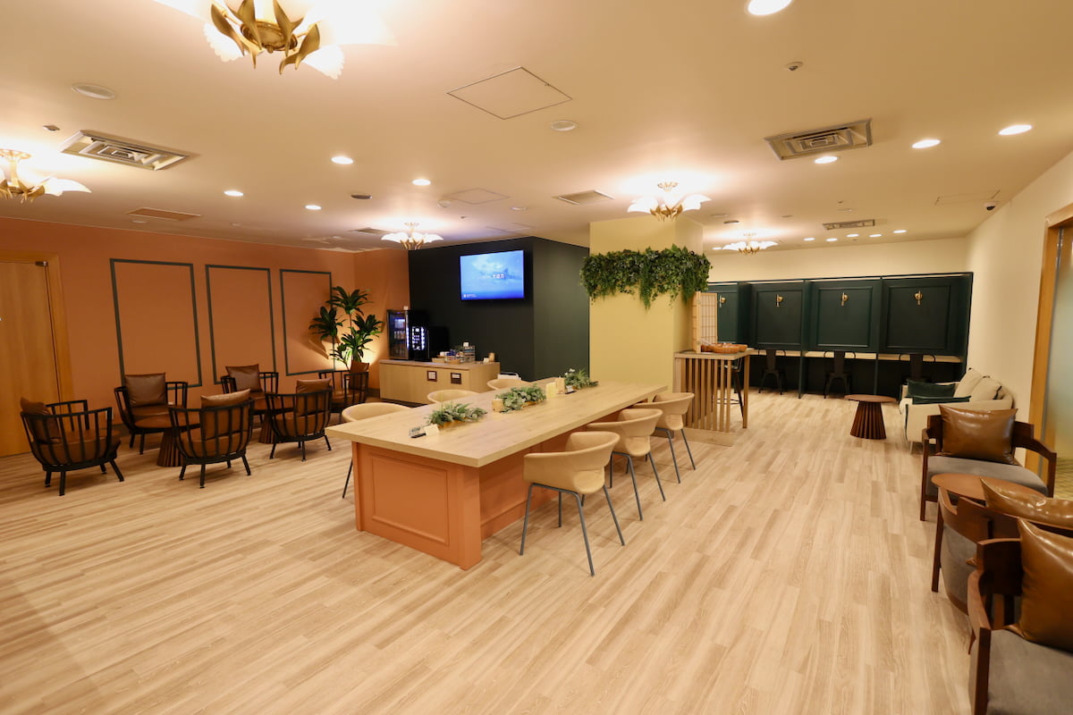 サンリオキャラクター ルーム宿泊者が利用可能な「エグゼクティブラウンジ」も