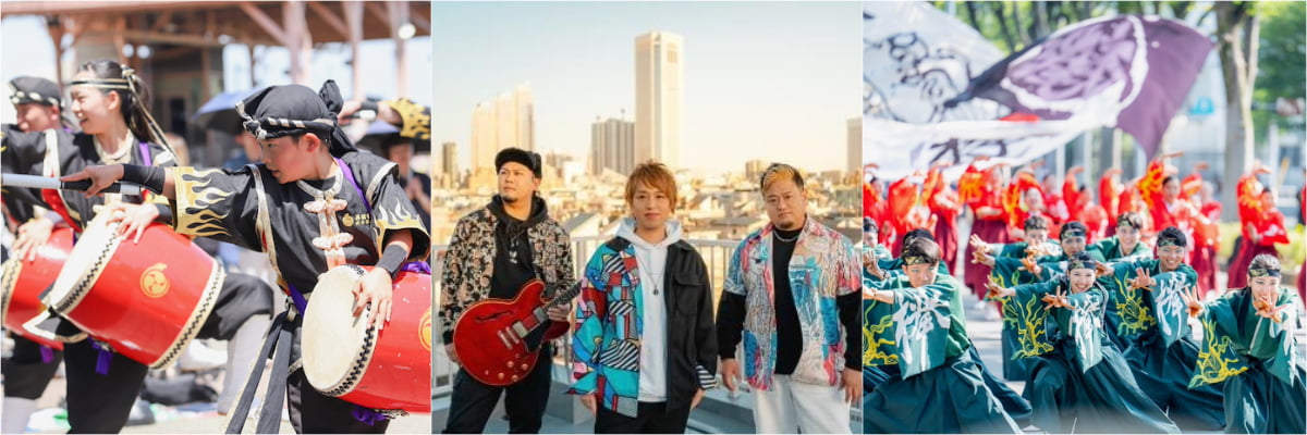 沖縄の音楽ステージやラジオ企画も