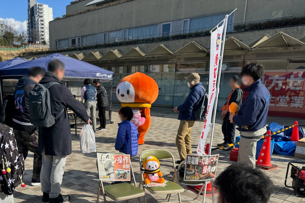 ドローン操作や非常用電源体験も！　前回開催時の様子