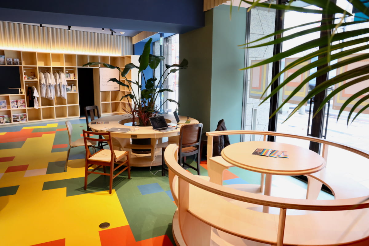 「タトネ tatonner」の店内