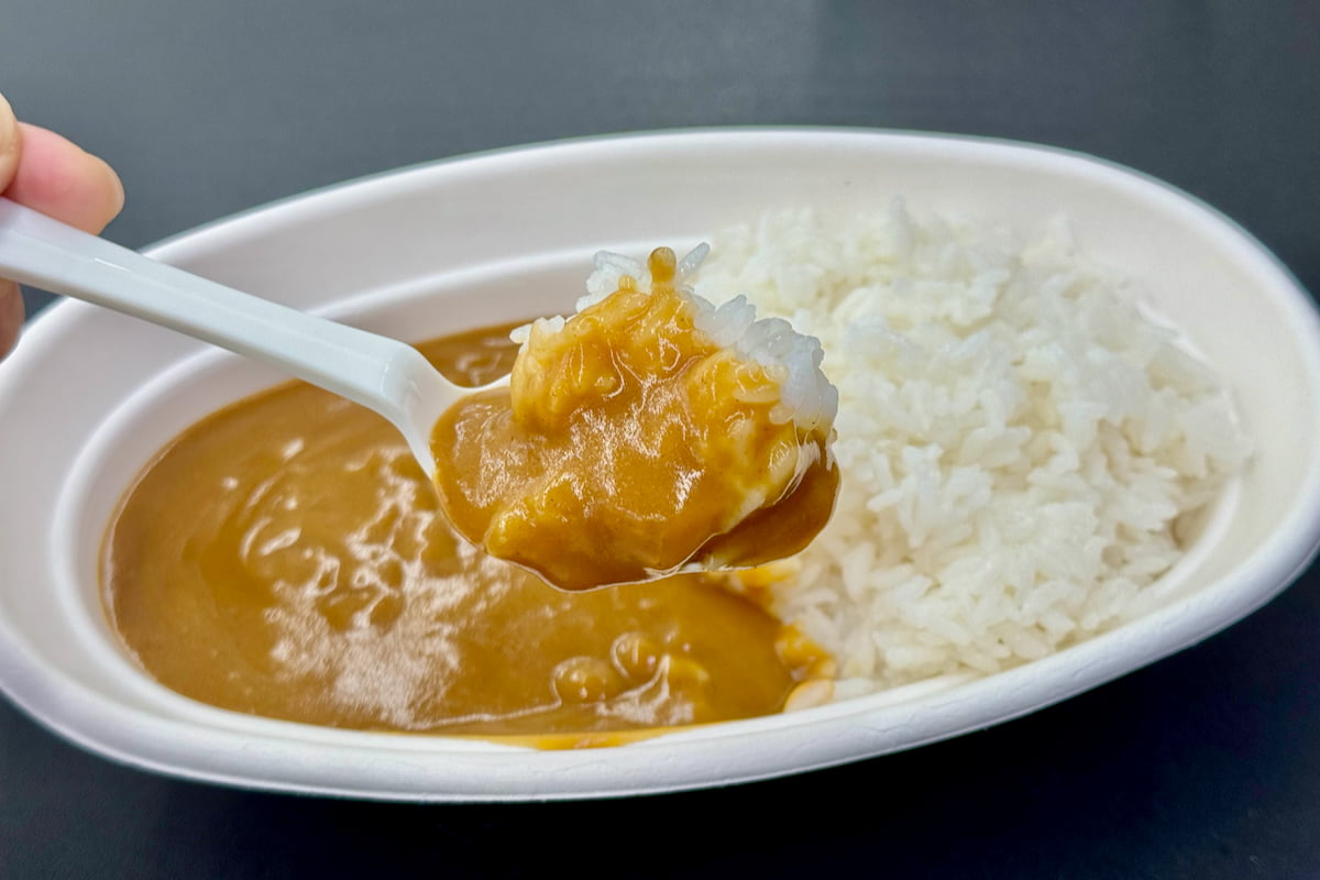 実際に「必勝カレー」を食べてみた!