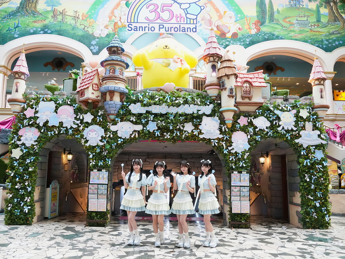 イベント初日にはアイドルグループ「≒JOY」の皆さんも来場。