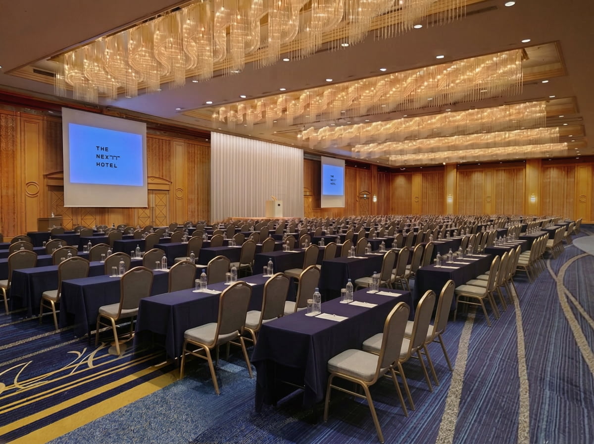 旧パレスホテル立川を改修した「THE NEXTT HOTEL」2027年3月1日(月)開業決定！多摩エリア最大級バンケットも4F大宴会場イメージ