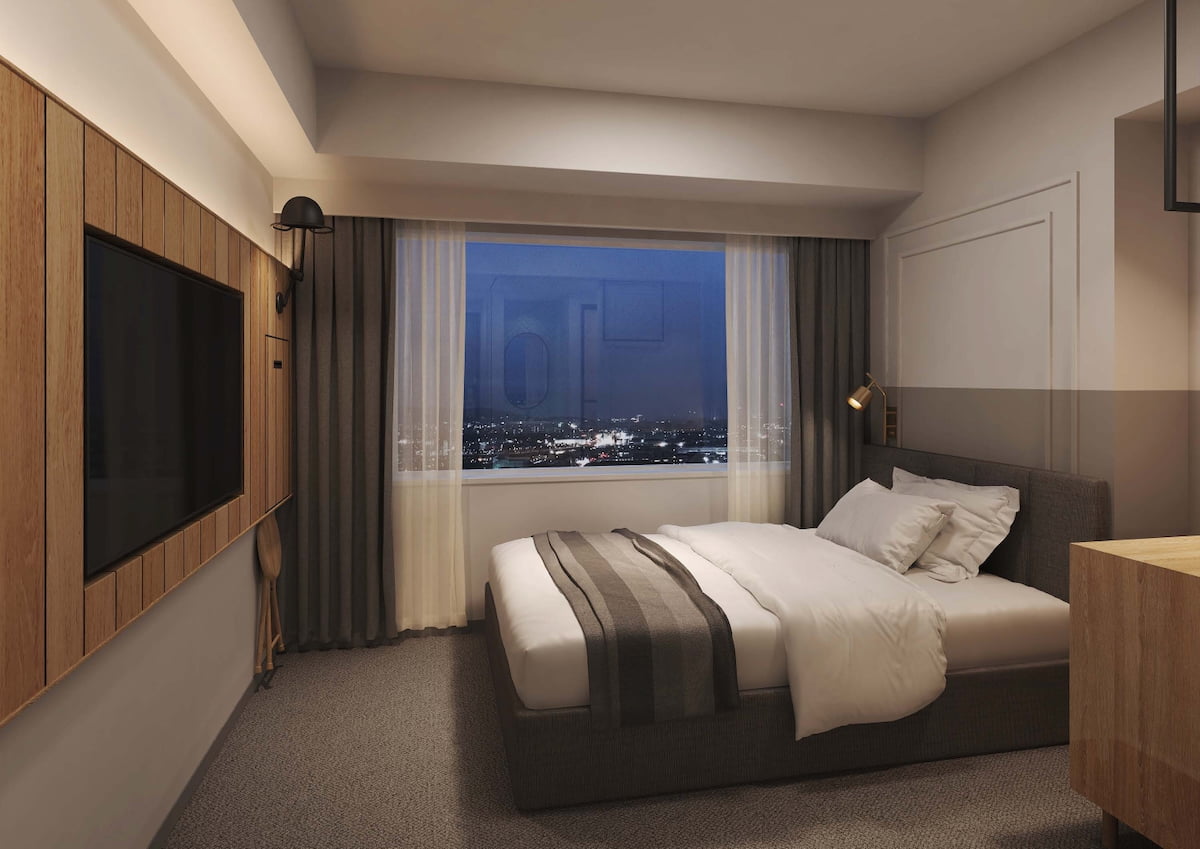 旧パレスホテル立川を改修した「THE NEXTT HOTEL」2027年3月1日(月)開業決定！多摩エリア最大級バンケットも　ダブルルームイメージ