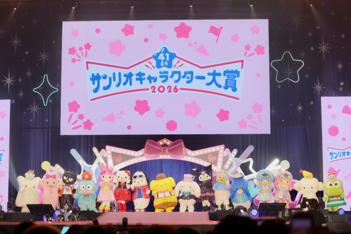 2026年サンリオキャラクター大賞結果発表！ポムポムプリンが2連覇　新作ゲームやライブも楽しめたサンリオフェスをレポ
