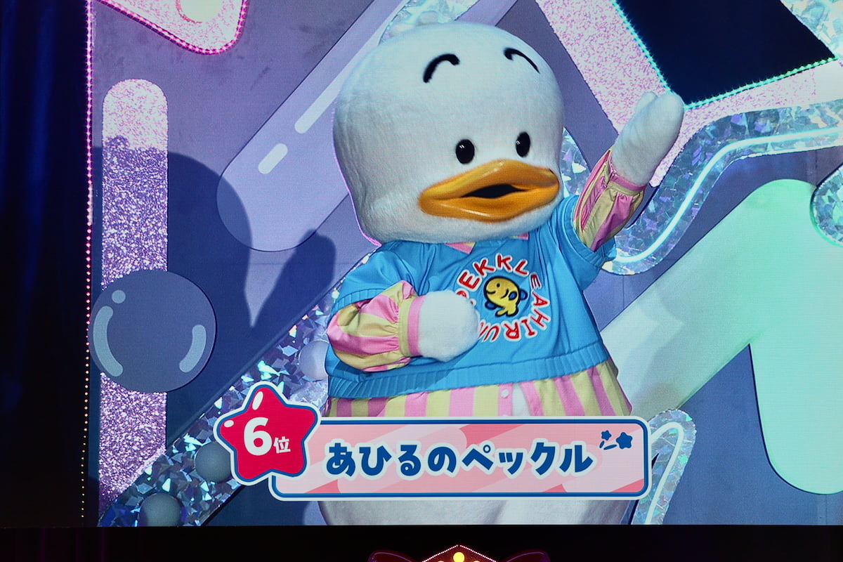 第6位　あひるのペックル（3,030,030票）