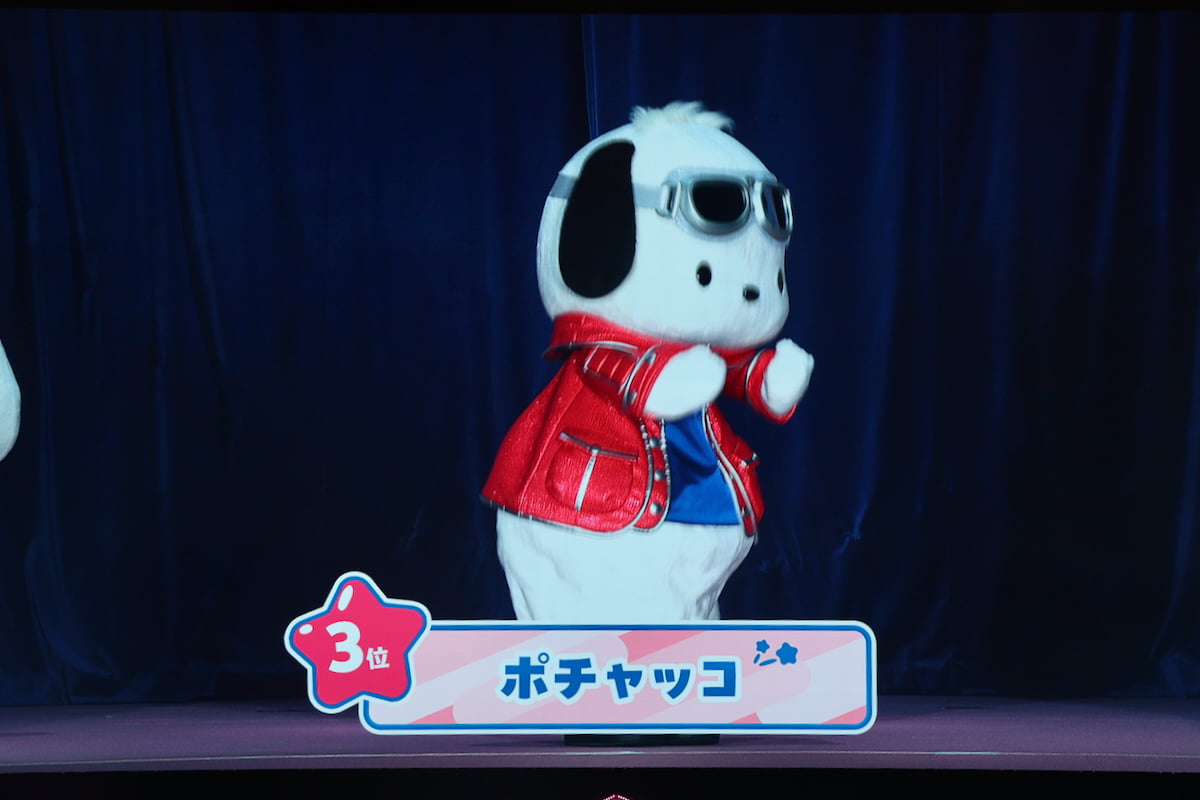 第3位　ポチャッコ（3,967,689票）