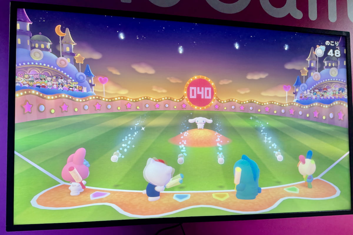 サンリオ パーティランド「シナモロールのホームランダービー」