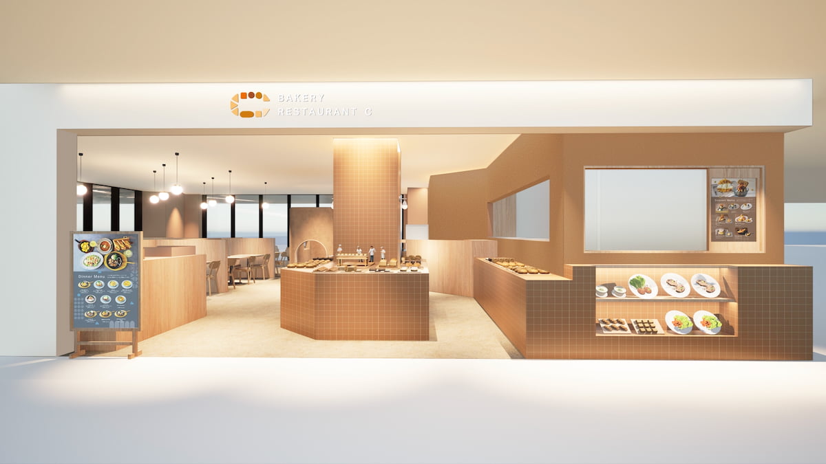 トリエ京王調布に“パン食べ放題レストラン”「BAKERY RESTAURANT C」6/9(火)オープン！
