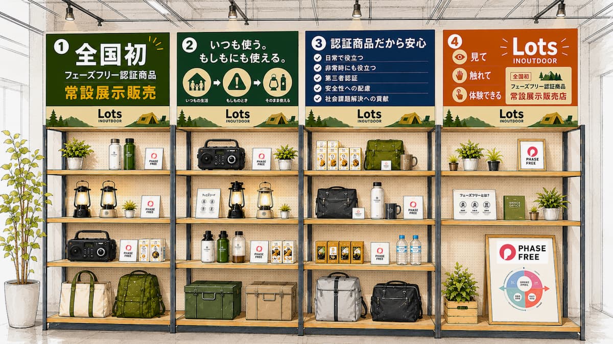 「日常」と「もしも」をつなぐ新しいアウトドア拠点