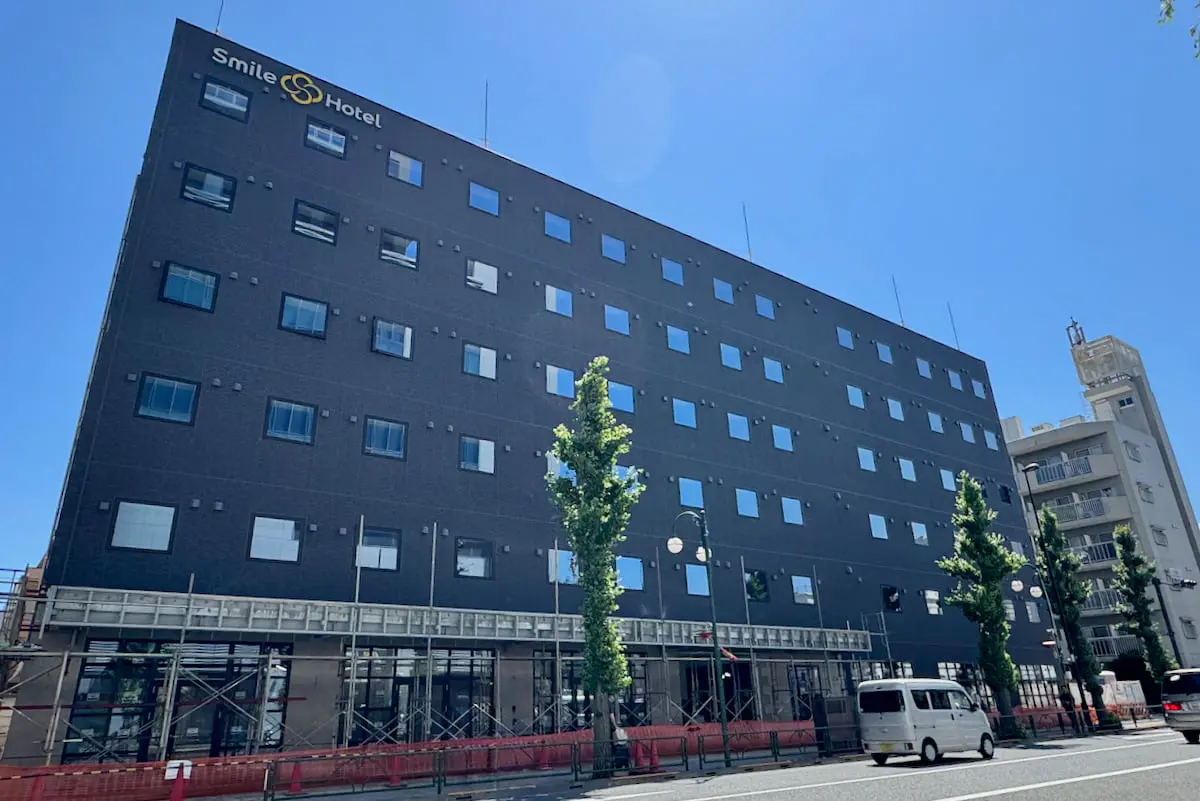 スマイルホテル八王子南口駅前が10月16日(金)開業へ!かつて「八王子ロマン地下」があった場所