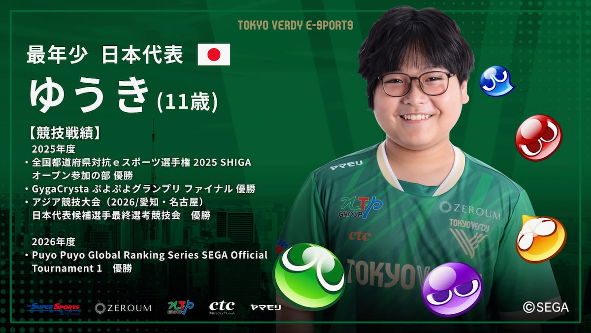 ゲストゆうき選手(東京ヴェルディｅスポーツ)