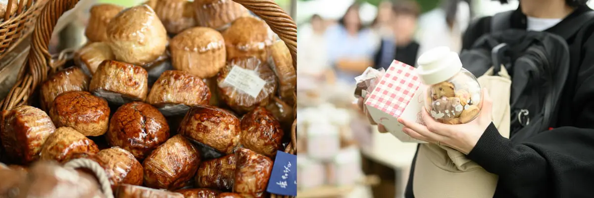後半2日間は「こむぎフェス」が開催