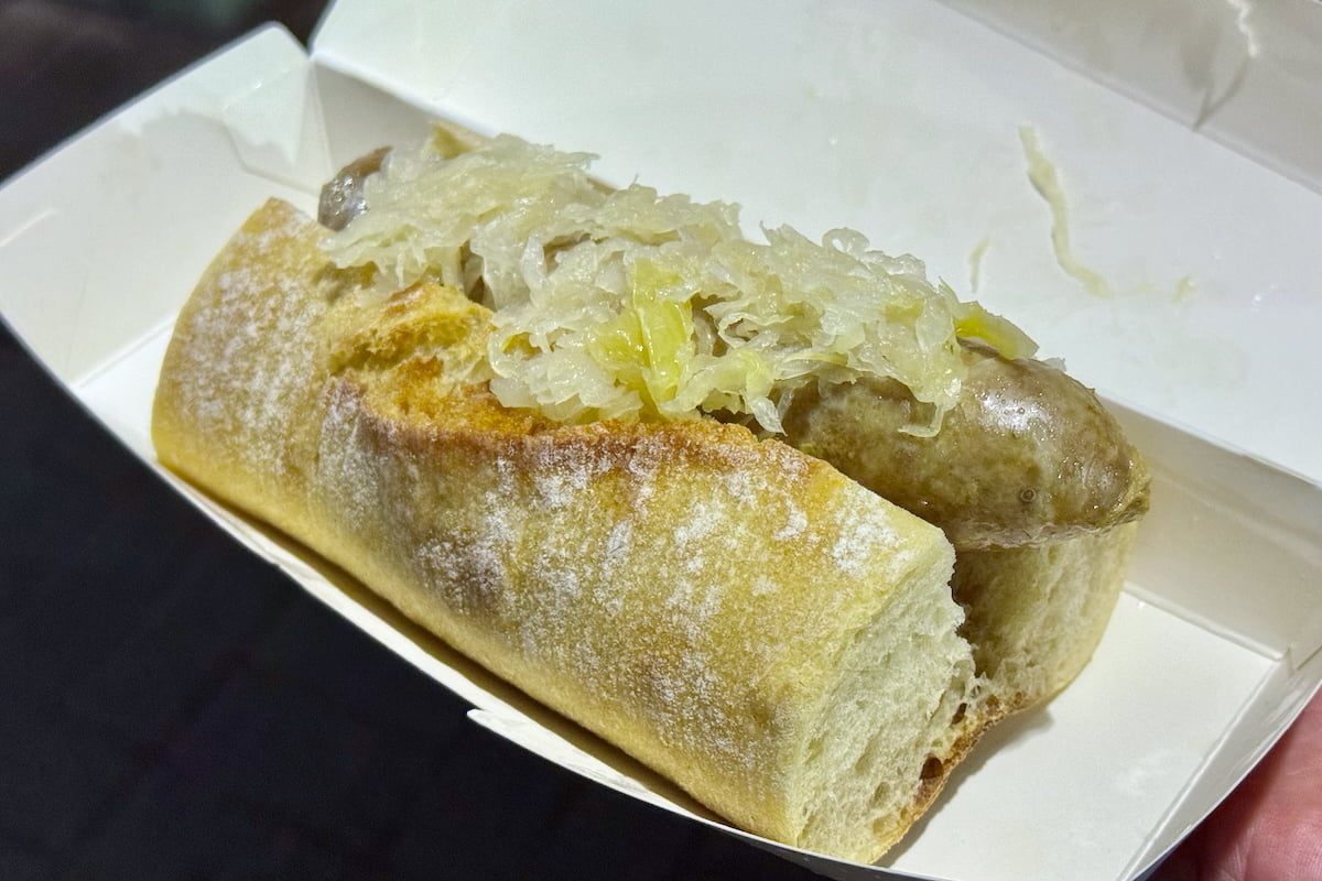 無添加の手づくりホットドッグ