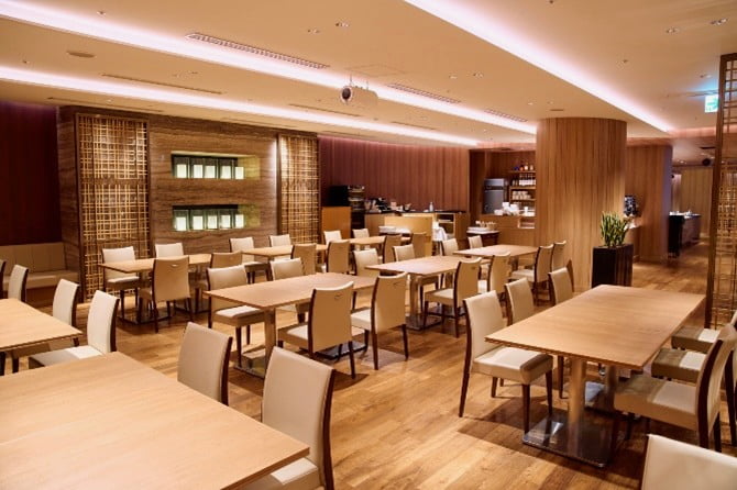 レストラン「All Day Dining 紗灯」内観