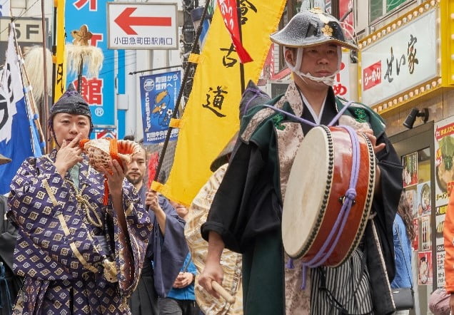 過去の「時代行列」の様子
