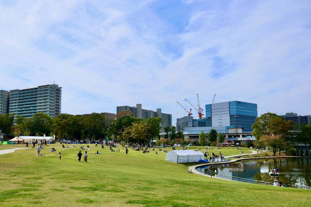 多摩中央公園では「中央公園秋祭」が開催
