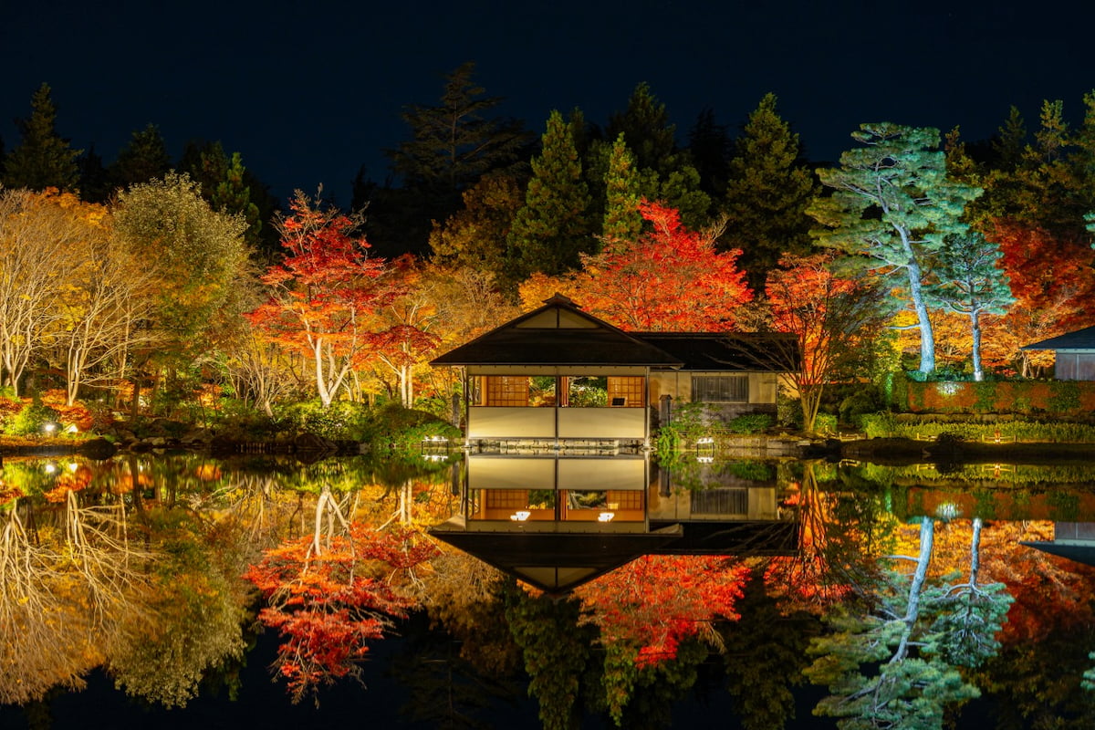 「秋の夜散歩」が日本夜景遺産に認定!10/29(木)〜31(土)は日本庭園の夜間観賞券が無料に